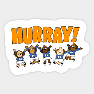 HURRAY! Sticker